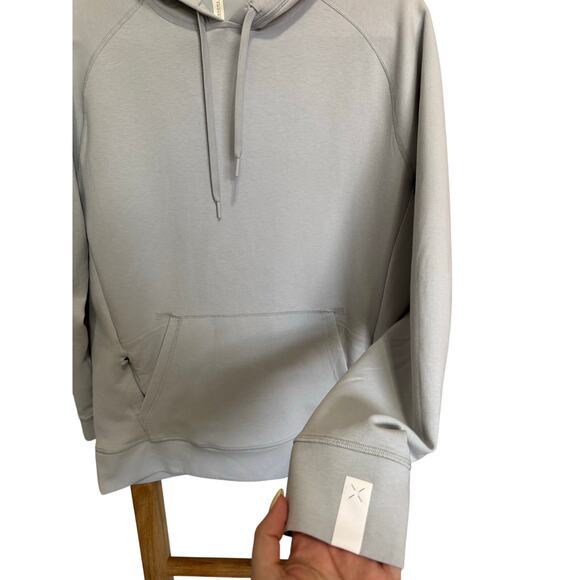Ten Thousand Midweight Tech Hoodie Pullover Sweatshirt Athleisure Gray Size Larg - Picture 6 of 12